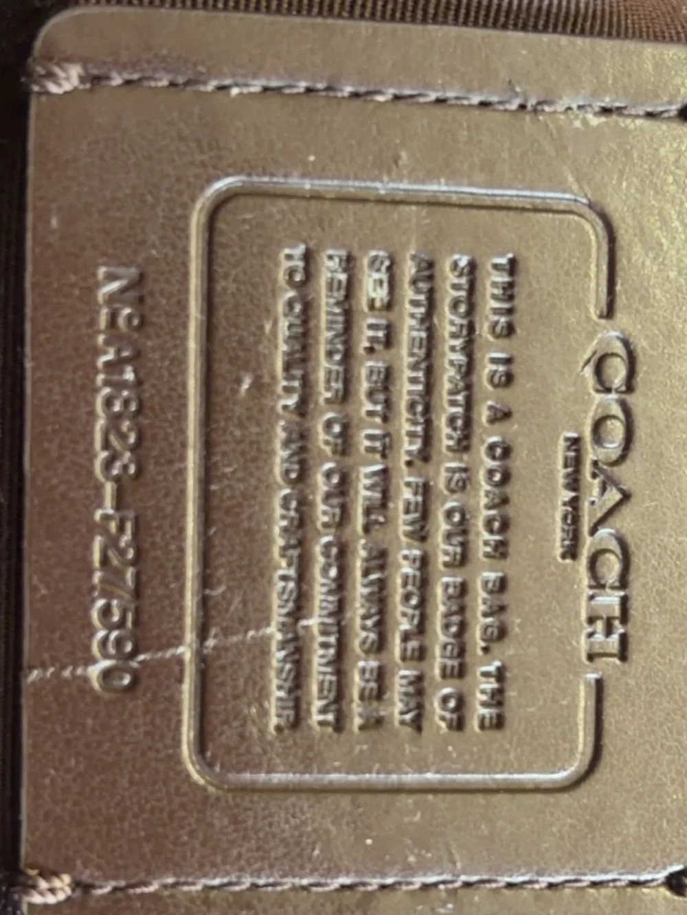 Coach Sierra Satchel with crossgrain leather and polished gold-tone hardware - Picture 6 of 9